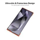 For Samsung Galaxy S24 Ultra 5G ENKAY Matte Frameless Hard PC Case(Orange) - 3
