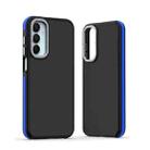 For Samsung Galaxy A25 5G Dual-Color Shockproof TPU Phone Case(Blue) - 1
