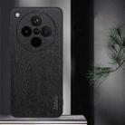 For OPPO Find X8 Pro Tree Bark Leather Shockproof Phone Case(Blue) - 2
