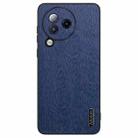 For Xiaomi Civi 3 Tree Bark Leather Shockproof Phone Case(Blue) - 1