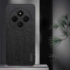 For Xiaomi Redmi 14C 4G Tree Bark Leather Shockproof Phone Case(Black) - 2