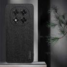 For Xiaomi Redmi Note 14 Pro+  Tree Bark Leather Shockproof Phone Case(Black) - 2