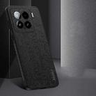 For Xiaomi 15 Tree Bark Leather Shockproof Phone Case(Blue) - 3