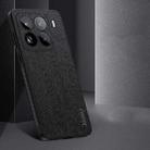 For Xiaomi 15 Pro Tree Bark Leather Shockproof Phone Case(Blue) - 3