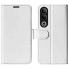 For OnePlus Ace 3V R64 Texture Horizontal Flip Leather Phone Case(White) - 1