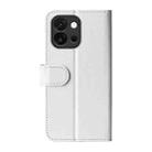 For OnePlus 13T R64 Texture Horizontal Flip Leather Phone Case(White) - 3