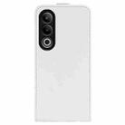 For OnePlus Ace 3V R64 Texture Single Vertical Flip Leather Phone Case(White) - 3