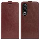 For OnePlus Ace 3V R64 Texture Single Vertical Flip Leather Phone Case(Brown) - 1