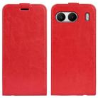 For OnePlus Nord 4 R64 Texture Single Vertical Flip Leather Phone Case(Red) - 1