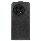 For OnePlus 13 R64 Texture Single Vertical Flip Leather Phone Case(Black) - 3