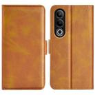 For OnePlus Ace 3V Dual-side Magnetic Buckle Horizontal Flip Leather Phone Case(Yellow) - 1