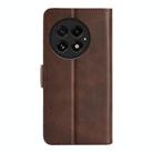 For OnePlus 13 Dual-side Magnetic Buckle Horizontal Flip Leather Phone Case(Brown) - 3