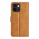 For OnePlus 13T Dual-side Magnetic Buckle Horizontal Flip Leather Phone Case(Yellow) - 3