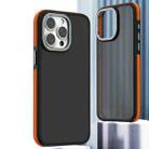 For iPhone 15 Pro Max Dual-Color Shockproof TPU Phone Case(Orange) - 1