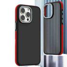 For iPhone 15 Pro Dual-Color Shockproof TPU Phone Case(Red) - 1