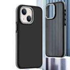 For iPhone 14 Plus Dual-Color Shockproof TPU Phone Case(Grey) - 1