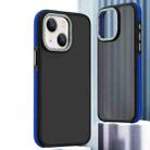 For iPhone 14 Plus Dual-Color Shockproof TPU Phone Case(Blue) - 1