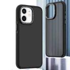 For iPhone 11 Dual-Color Shockproof TPU Phone Case(Black) - 1