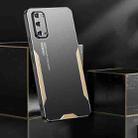 For Samsung Galaxy S20 Blade Series TPU Hybrid Metal Phone Case(Gold) - 3