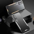 For Samsung Galaxy S20 Blade Series TPU Hybrid Metal Phone Case(Silver) - 2