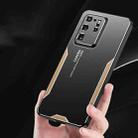 For Samsung Galaxy S20 Ultra Blade Series TPU Hybrid Metal Phone Case(Gold) - 3