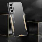 For Samsung Galaxy S22+ 5G Blade Series TPU Hybrid Metal Phone Case(Gold) - 3