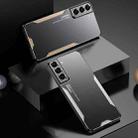 For Samsung Galaxy S22+ 5G Blade Series TPU Hybrid Metal Phone Case(Blue) - 2