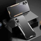 For Samsung Galaxy A06 4G Blade Series TPU Hybrid Metal Phone Case(Red) - 2