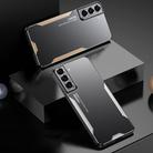 For Samsung Galaxy S21+ 5G Blade Series TPU Hybrid Metal Phone Case(Blue) - 2