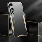 For Samsung Galaxy S23+ 5G Blade Series TPU Hybrid Metal Phone Case(Gold) - 3