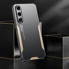 For Samsung Galaxy S23+ 5G Blade Series TPU Hybrid Metal Phone Case(Silver) - 3