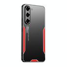 For Samsung Galaxy S23+ 5G Blade Series TPU Hybrid Metal Phone Case(Red) - 1