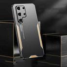 For Samsung Galaxy S25 Ultra 5G Blade Series TPU Hybrid Metal Phone Case(Gold) - 3