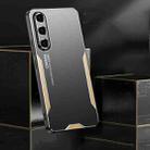 For Samsung Galaxy A16 5G Blade Series TPU Hybrid Metal Phone Case(Gold) - 3