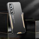 For Xiaomi Mi 10S Blade Series TPU Hybrid Metal Phone Case(Gold) - 3