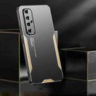 For Xiaomi Mi 10S Blade Series TPU Hybrid Metal Phone Case(Silver) - 3