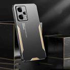 For Xiaomi Redmi Note 12 Pro 5G Global Blade Series TPU Hybrid Metal Phone Case(Gold) - 2