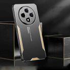 For Xiaomi Redmi 14C Blade Series TPU Hybrid Metal Phone Case(Gold) - 3