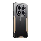 For Xiaomi Redmi Note 14 Pro+ 5G Blade Series TPU Hybrid Metal Phone Case(Gold) - 1