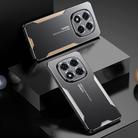 For Xiaomi Redmi Note 14 Pro+ 5G Blade Series TPU Hybrid Metal Phone Case(Gold) - 2