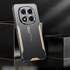 For Xiaomi Redmi Note 14 Pro+ 5G Blade Series TPU Hybrid Metal Phone Case(Gold) - 3