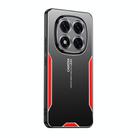 For Xiaomi Redmi Note 14 Pro+ 5G Blade Series TPU Hybrid Metal Phone Case(Red) - 1