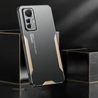 For Xiaomi 12 Blade Series TPU Hybrid Metal Phone Case(Gold) - 3