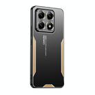 For Xiaomi 14T Blade Series TPU Hybrid Metal Phone Case(Gold) - 1