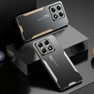 For Xiaomi 14T Blade Series TPU Hybrid Metal Phone Case(Silver) - 2