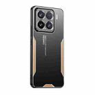 For Xiaomi 15 Blade Series TPU Hybrid Metal Phone Case(Gold) - 1