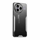 For Xiaomi Civi 5 Pro Blade Series TPU Hybrid Metal Phone Case(Silver) - 1