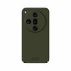 For OPPO Find X7 MOFI Qin Series Skin Feel All-inclusive PC Phone Case(Green) - 1