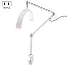 HD-M3X For Eyelash Extensions / Tattoo / Nail Art Lighting Lamp 16 inch Clip-on Half Moon Desk Lamp(US Plug) - 1