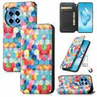 For OnePlus 12R CaseNeo Colorful Magnetic Leather Phone Case(Magic Space) - 1